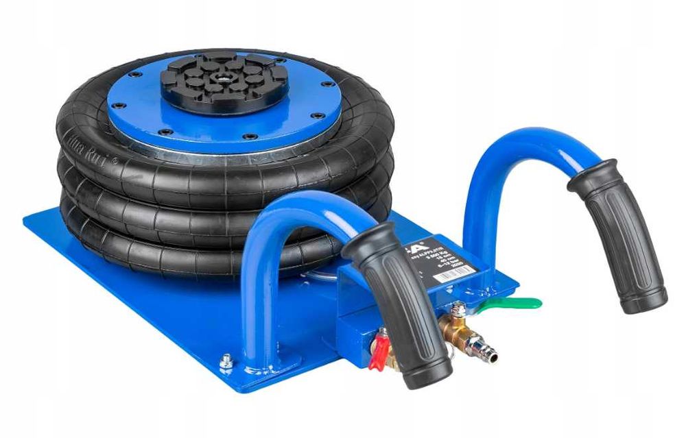 Podnośnik 3,5T Wzmocniony Pneumatyczny Bałwanek guma Lewarek Poduszka