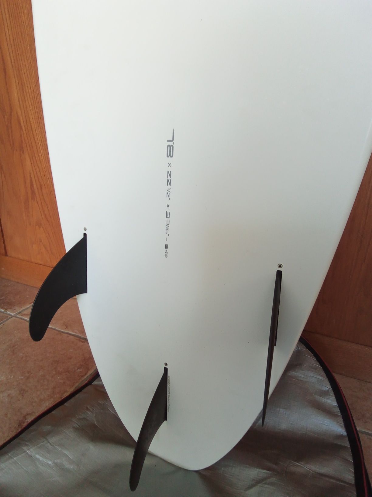 Prancha surf Torq 7.8 malibu evolution igual nova