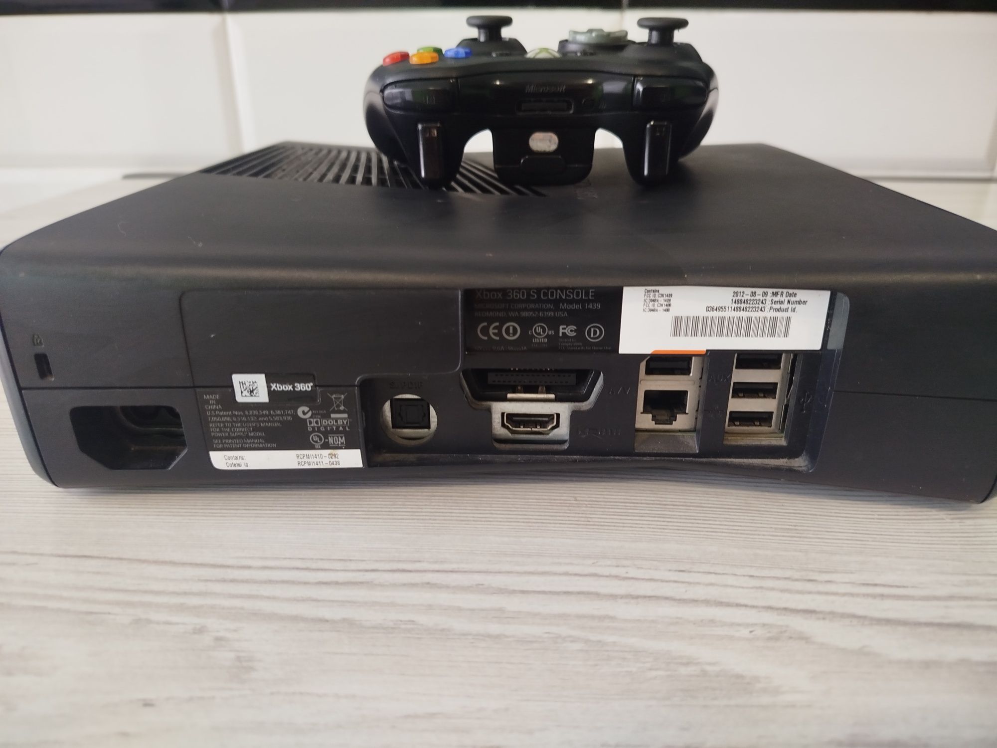 Xbox 360 slim 250gb з іграми