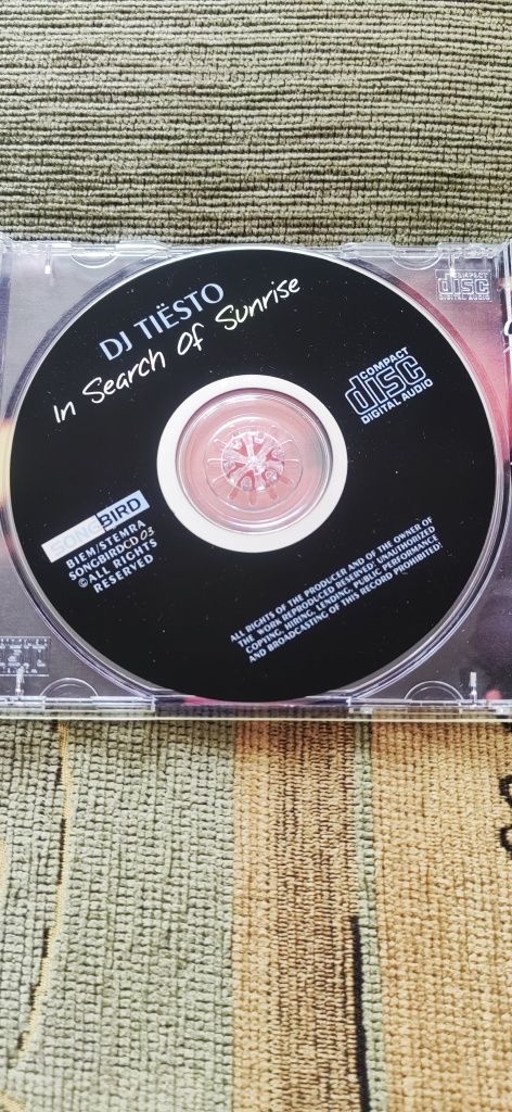 DJ Tiesto - In Search of Sunrise, Album CD