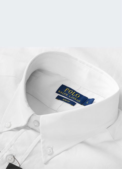 Koszula Polo męska czrna i biała