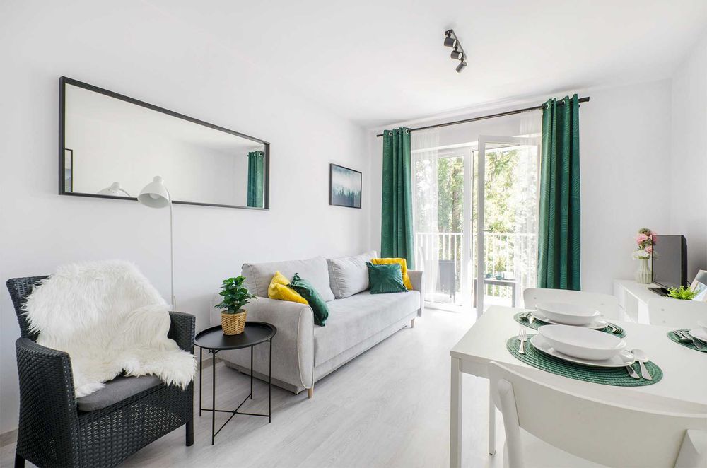 Wynajmę dwupokojowy apartament przy Kilińskiego BALKON / DUŻY PARKING