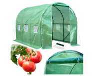 Tunel Ogrodowy Foliowy Szklarnia + Stelaż 4x2,5x2m 10m2 Foliak Namiot