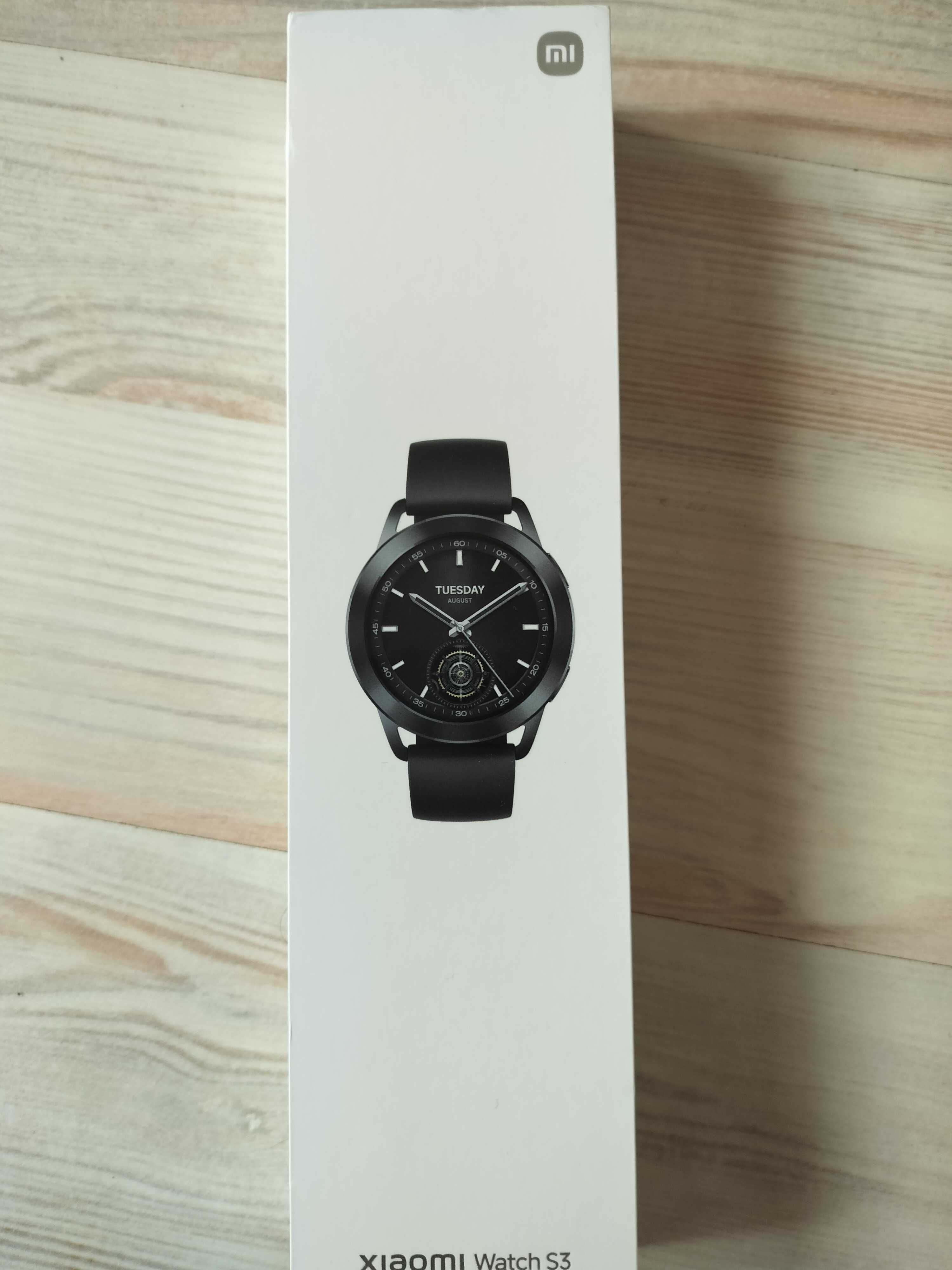 Xiaomi Watch S3 Black, Global версия, Смарт-годинник