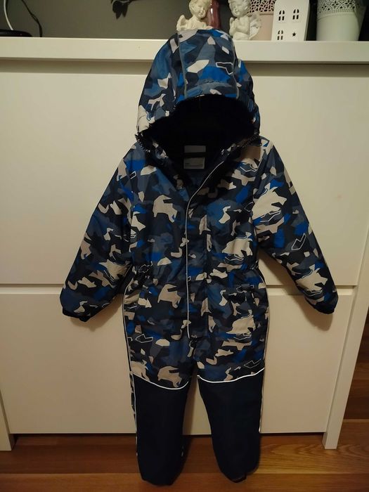 5-10-15 świetny kombinezon zimowy dla chłopca