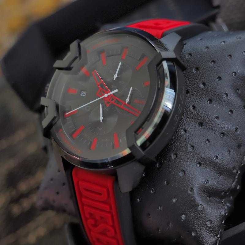 - 50% | Чоловічий годинник хронограф Diesel Griffed DZ4530