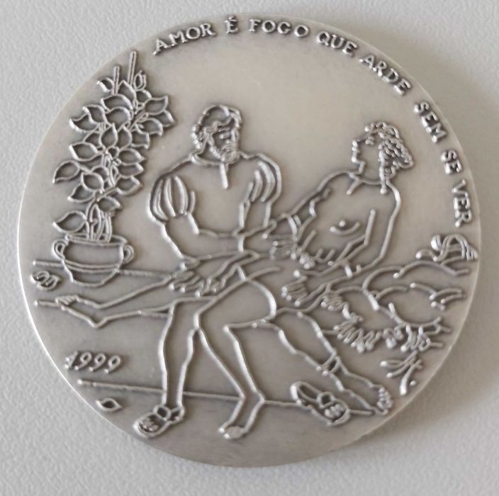 Medalha comemorativa do DIA de CAMÕES, Prata, Edição 1999