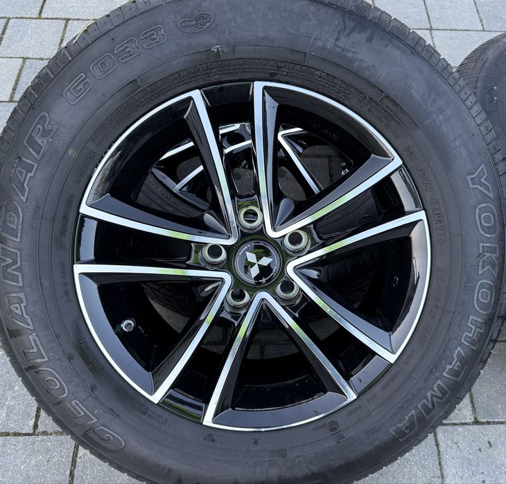 Felgi Mitsubishi Outlander Eclipse Asx 5x114.3 czujniki 215/70R16 lato