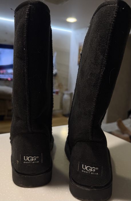 Сапожки під уггі високі