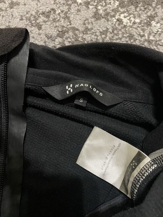 Легка флиска Haglofs чорного кольору М розмір