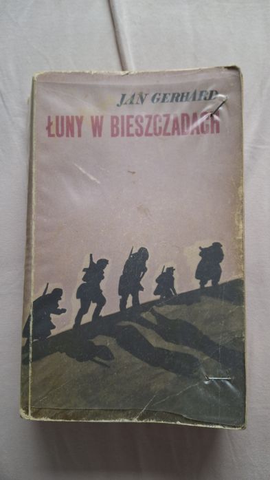 Książka "Łuny w Bieszczadach" Jan Gerhard