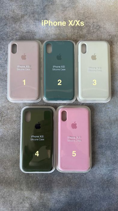 Full Чехол Silicone Case iPhone X Xr Xs Max Чохол Айфон