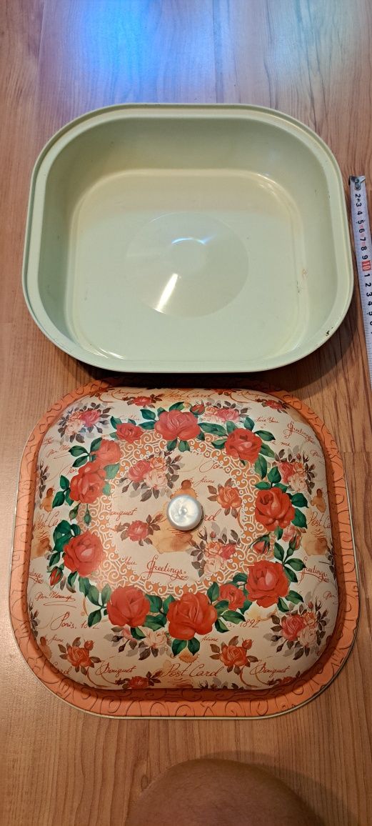 Pojemnik na pieczywo lub ciasto PRL