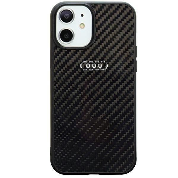 Etui Audi Carbon Fiber na iPhone 11 / Xr 6.1" - Czarny Hardcase