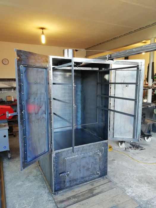 Wędzarnia Przemysłowa Masarnicza Grill Blacha 4 mm Solidna Od Kowala