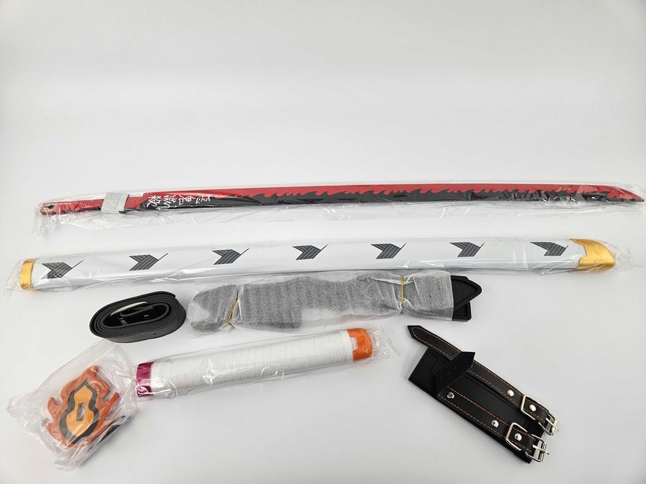 Zisu Bamboo Blade Demon Slayer Sword 104 см J Kyojuro Rengoku