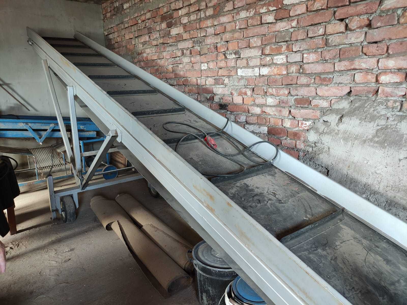 Przenośnik taśmowy usypywacz 6m