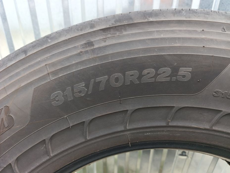 Шини 315/70R22.5 Bridgestone (руль)