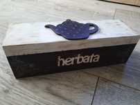 Herbaciarka drewniana