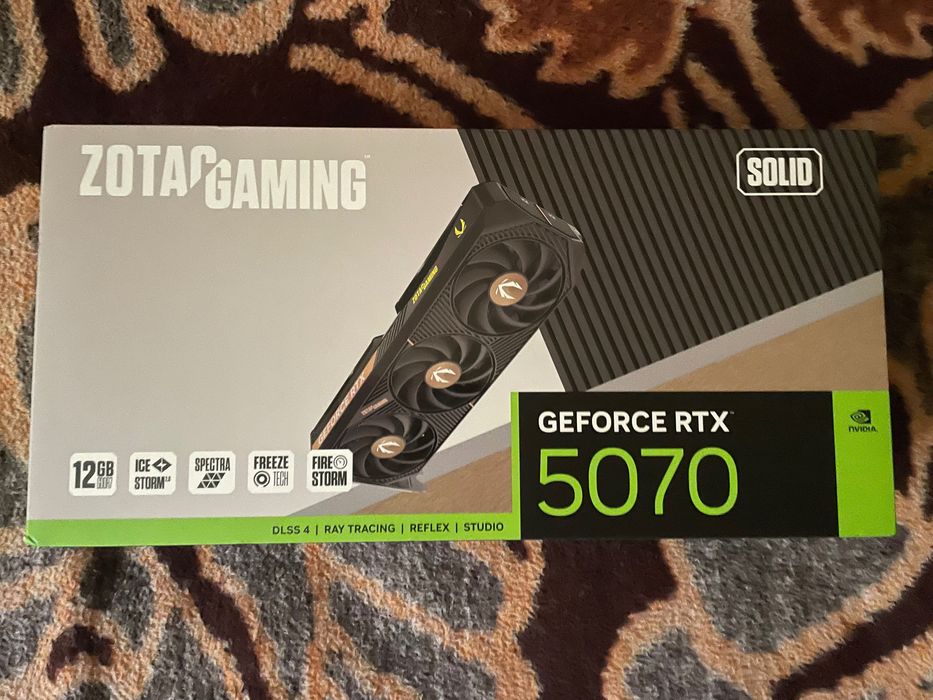 Відеокарта Zotac GeForce RTX 5070 Solid + Arc Raiders Deluxe Edition