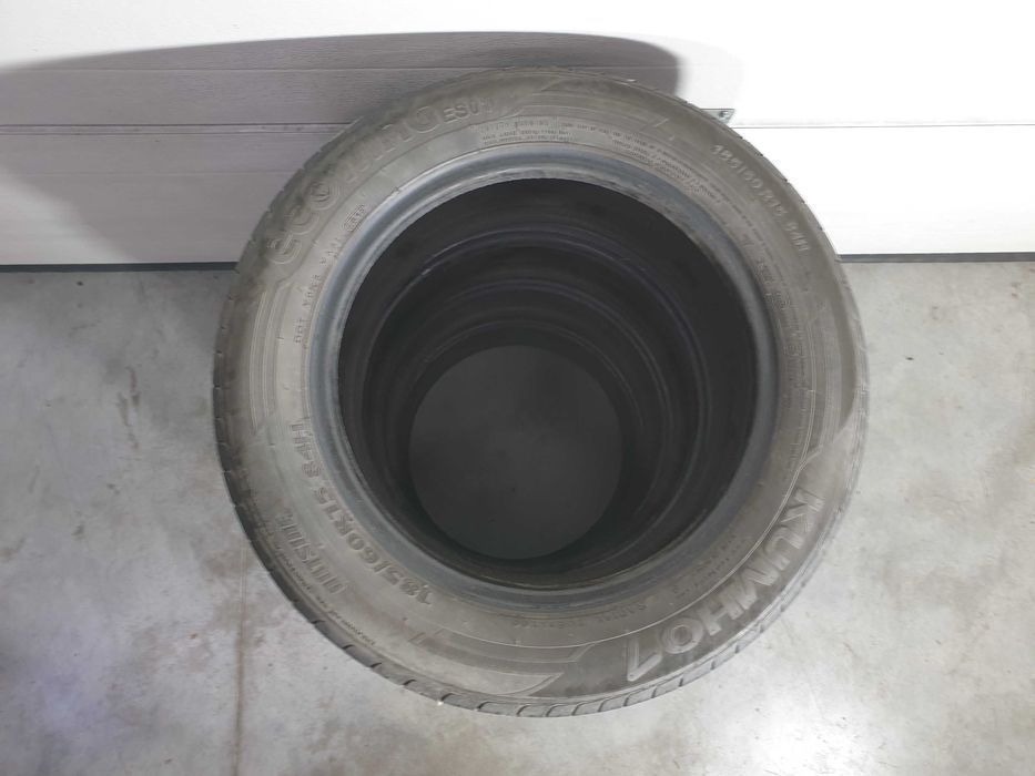 4szt. 185/60/15 84H Kumho Ecowing ES01 5,5mm 2018r [ 9703 ]