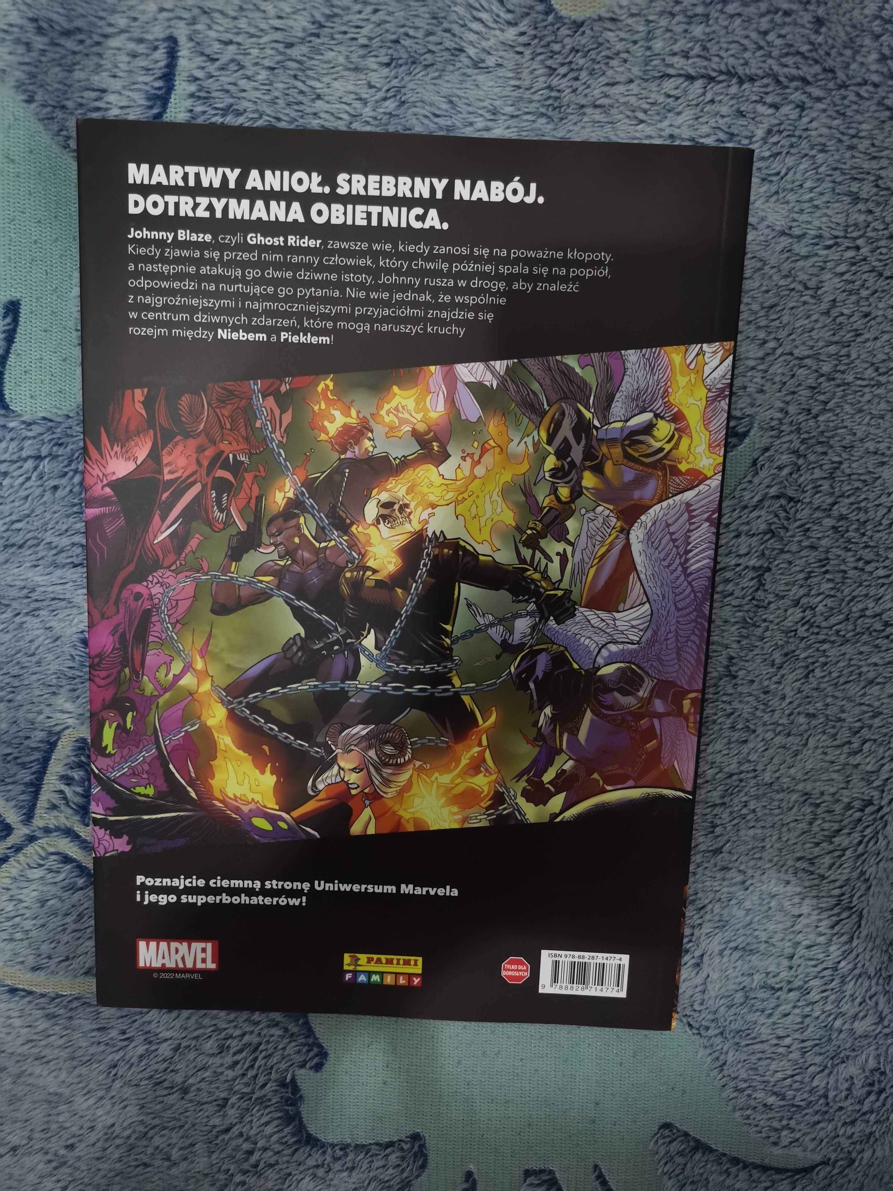 Komiks Ghost Rider ciemna strona Marvela