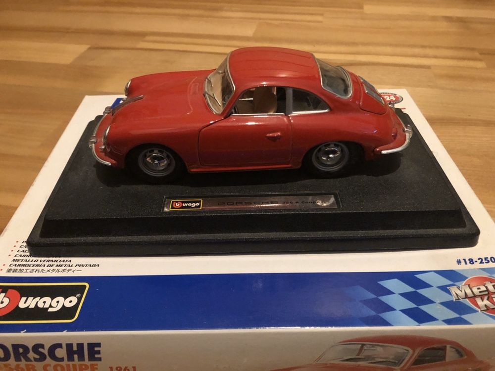 Model Bburago Porsche 356 i Ferrari 599 GTB Maisto