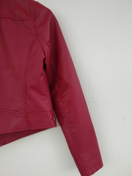 Casaco Biker efeito pele Primark - 32