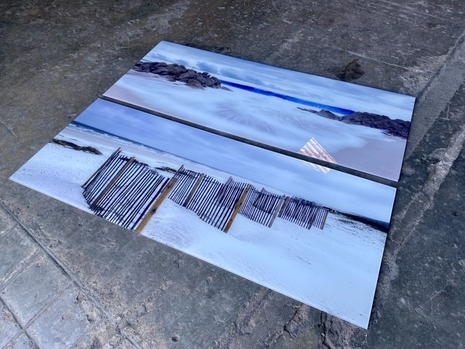 2 Quadros em Vidro Eurographics