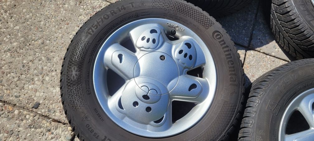 Ronal Teddy Bear 14" 4x100 Custom Miśki Uszkodzona