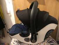 Fotelik samochodowy Kiddy Evoluna i-Size 2 + adaptery