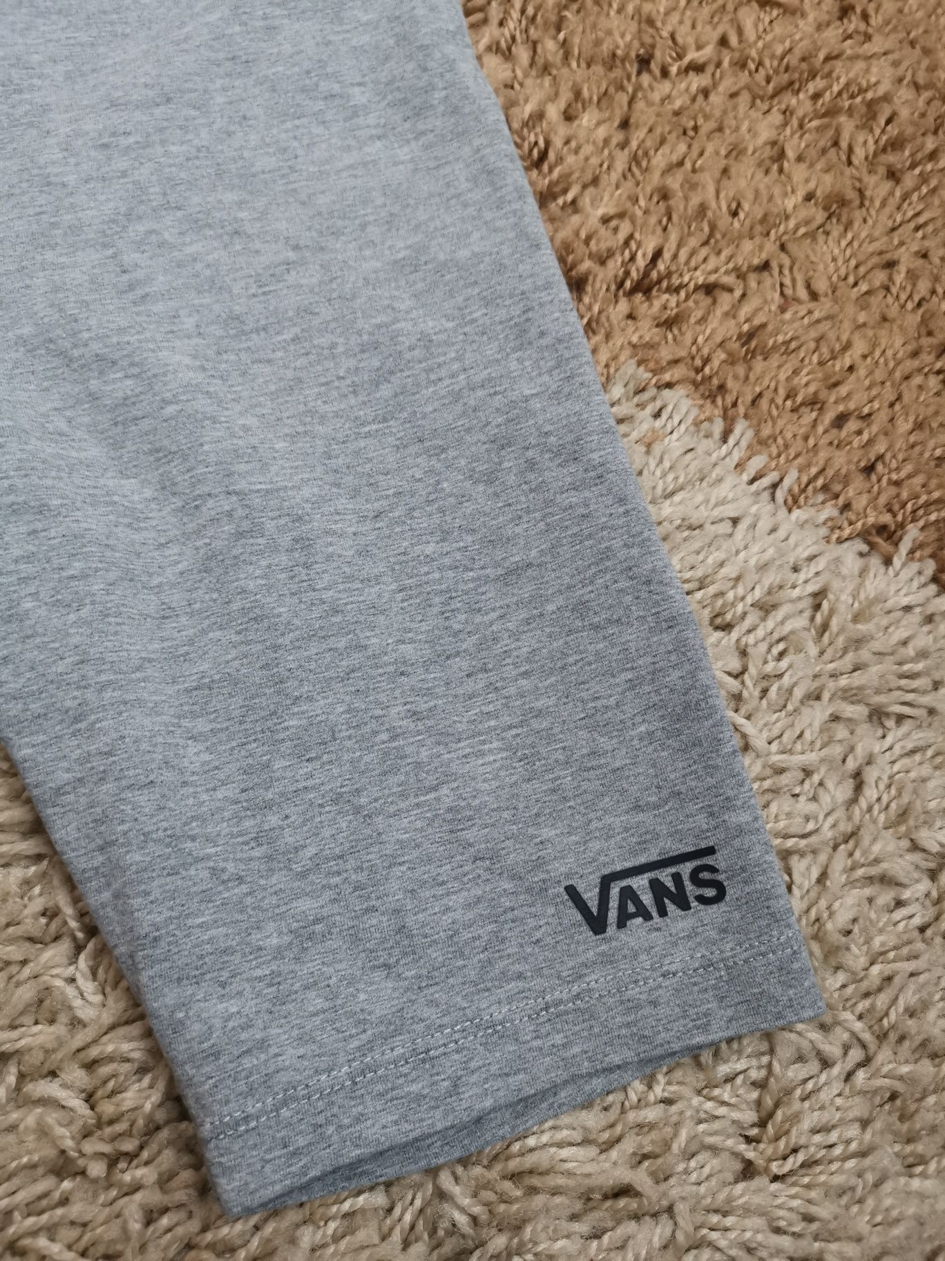 Kolarki Vans XS damskie szare grey bawełna elastan bdb