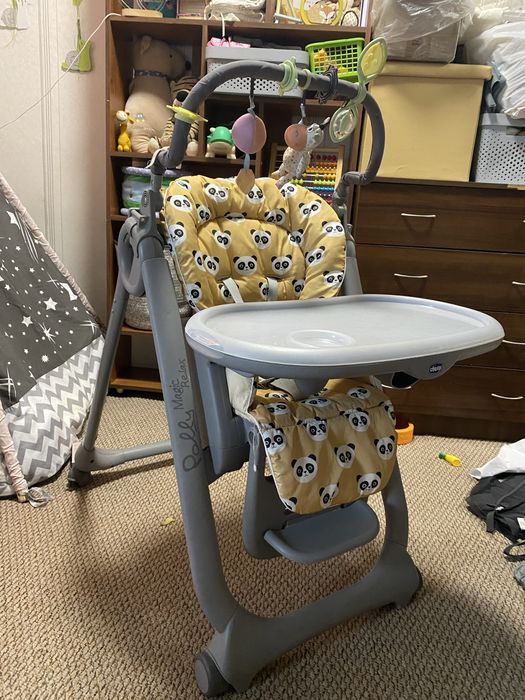 Стульчик для годування з 0 до 3 років Chicco Polly Magic Relax