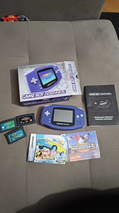 Konsola Game Boy Advanced Gry Pudelko