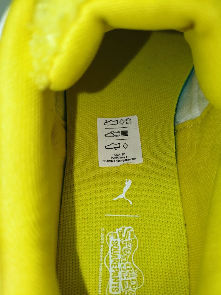 Дитячі шкіряні кросівки Puma 39 розмір