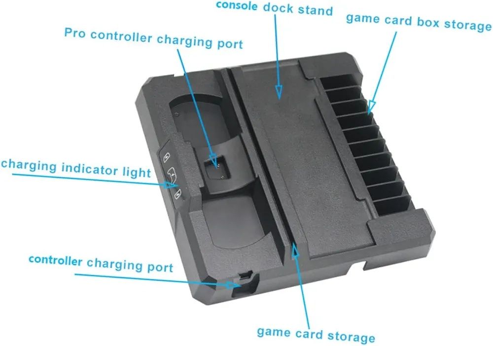 Stacja ładująca do nintendo switch
