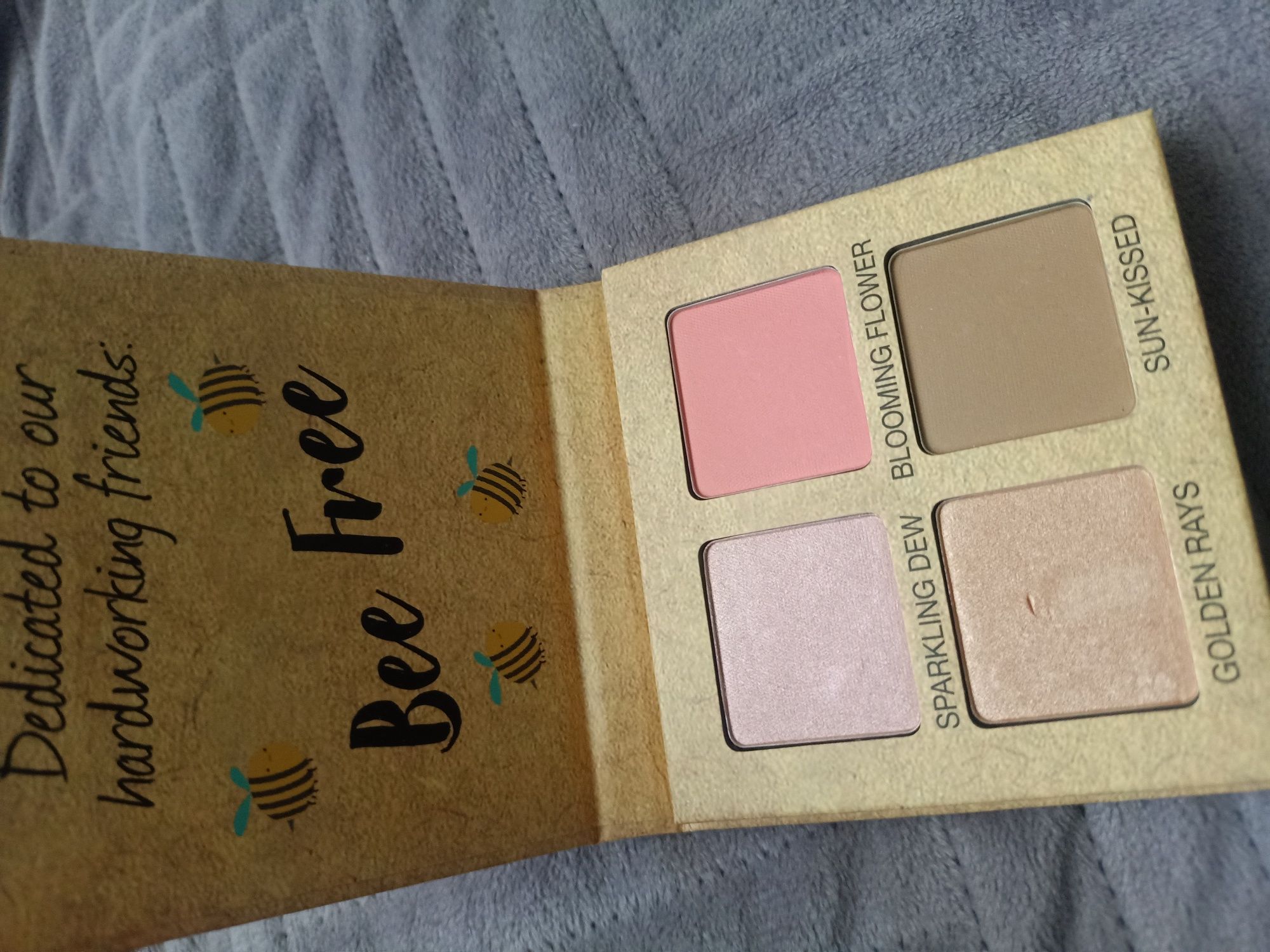 Bell HYPOAllergenic Bee Free paleta do twarzy i oczu