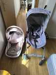 Duo carrinho+alcofa marca Chicco