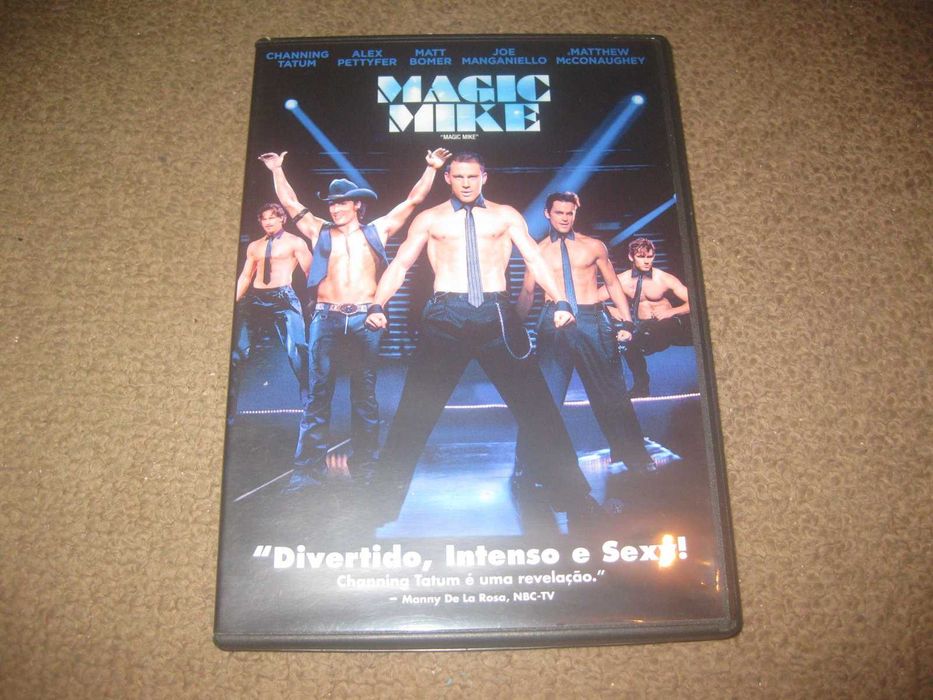 DVD "Magic Mike" com Matthew McConaughey