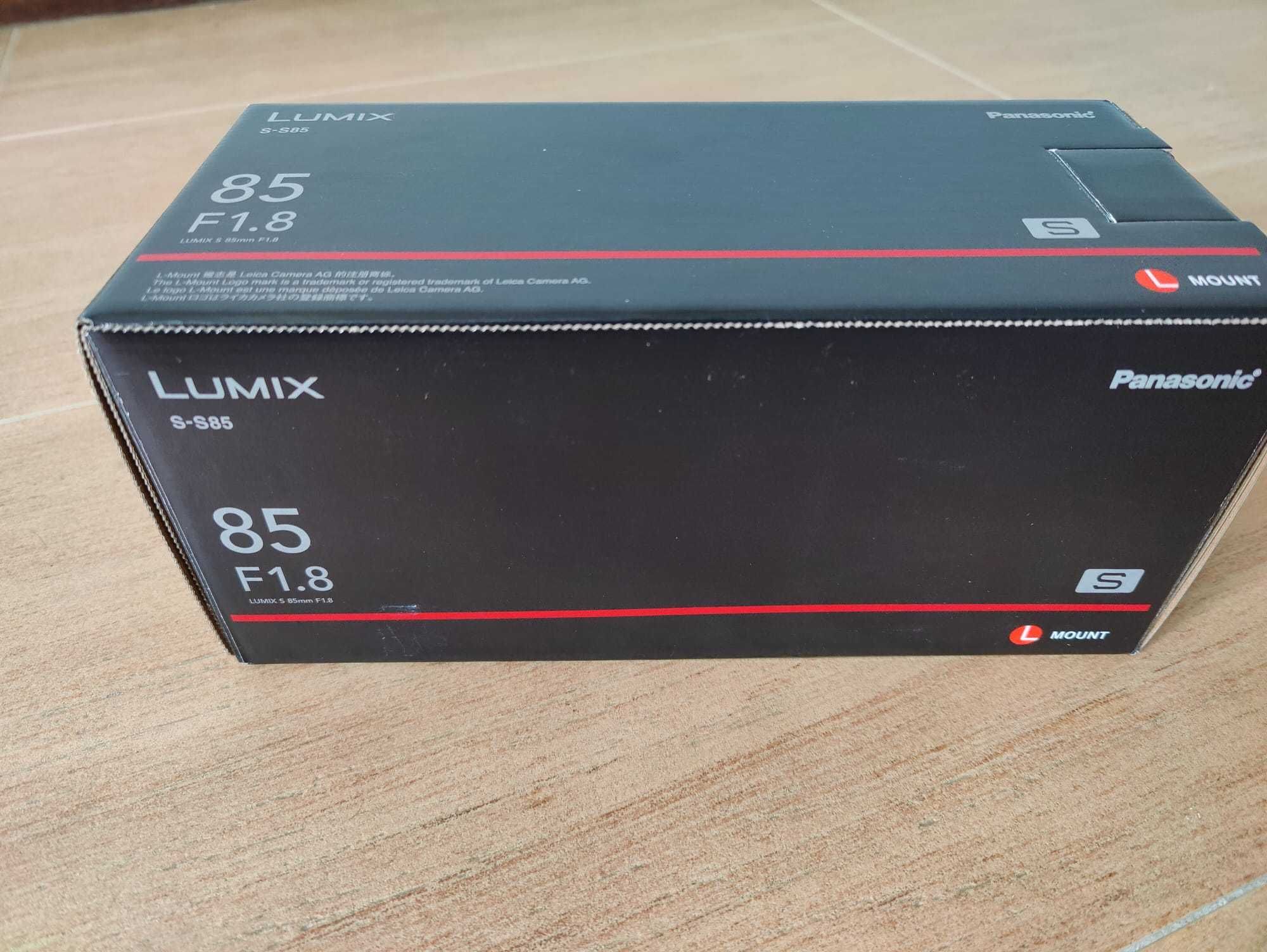 PANASONIC LUMIX S 85mm f/1.8 - Lente / Objetiva