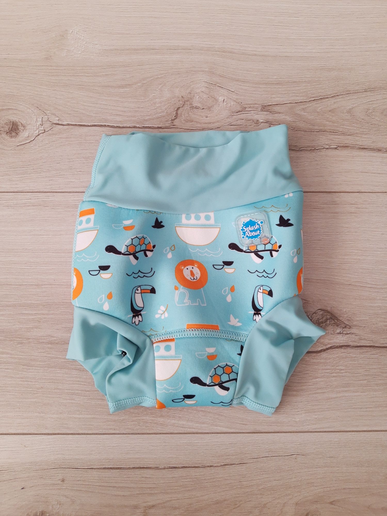 Neoprenowa pieluszka do pływania Happy Nappy Arka Noego r. L 6-12