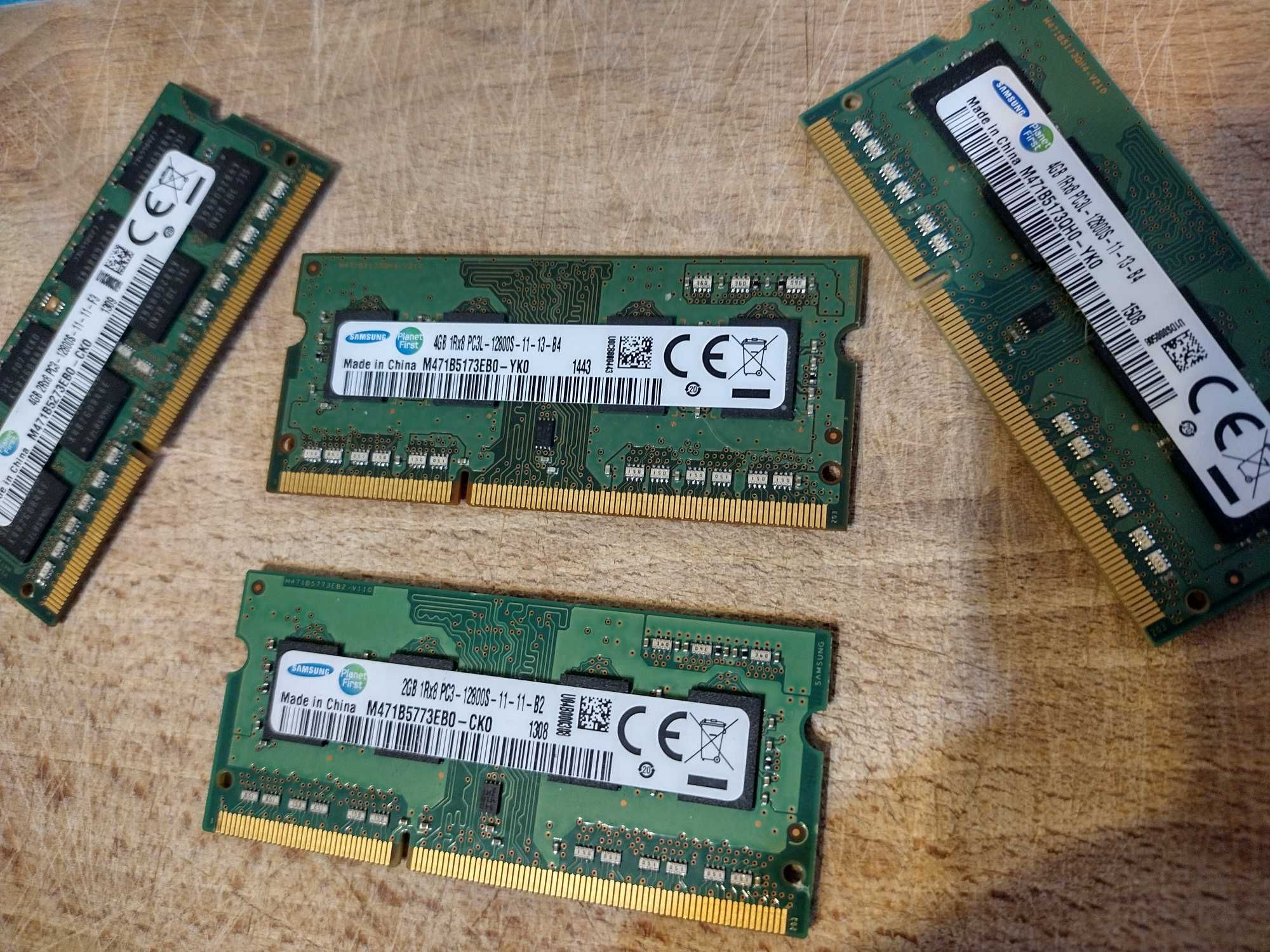 Ram do laptopa DDR3 4gb, 2gb Samsung