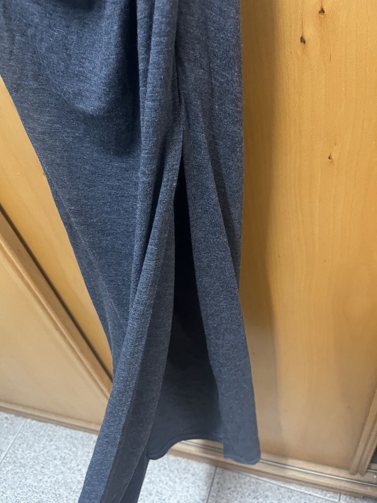 Vestido cizento da Berska