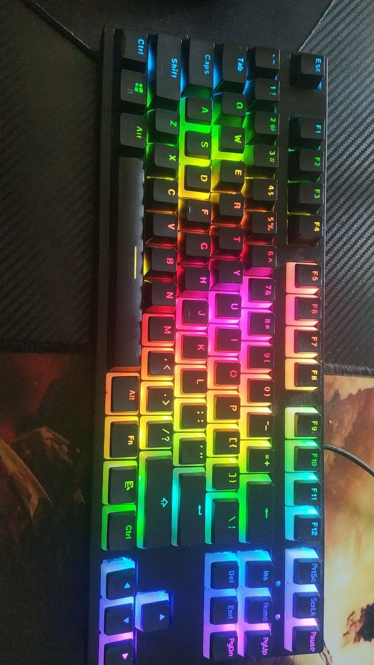 Klawiatura mechaniczna tkl krux stać pro RGB puooing