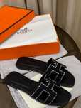 Шлепки Hermes женские
