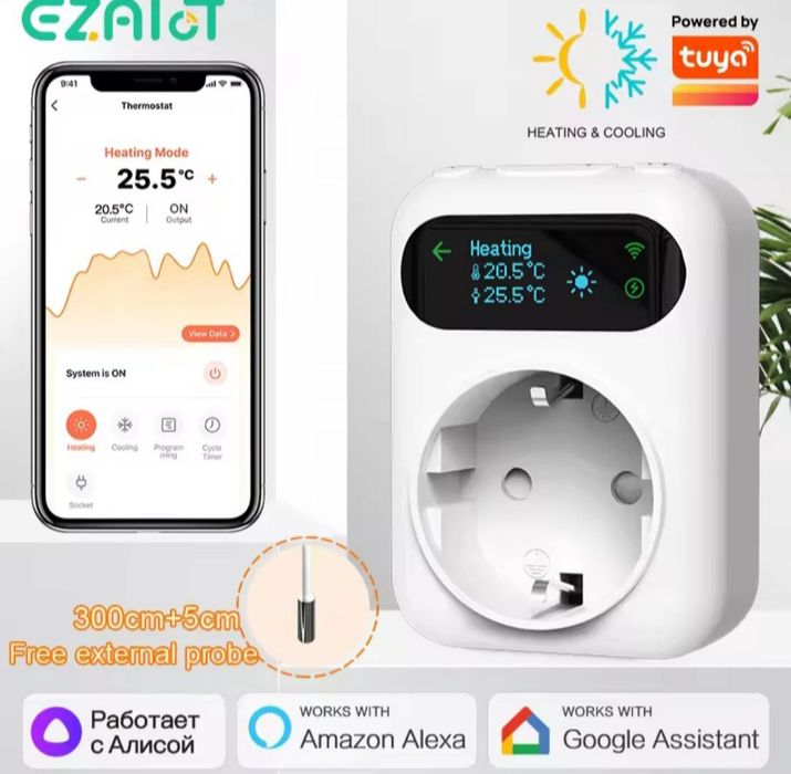 Продам термостат для електричної теплої пілоги M4A-GB