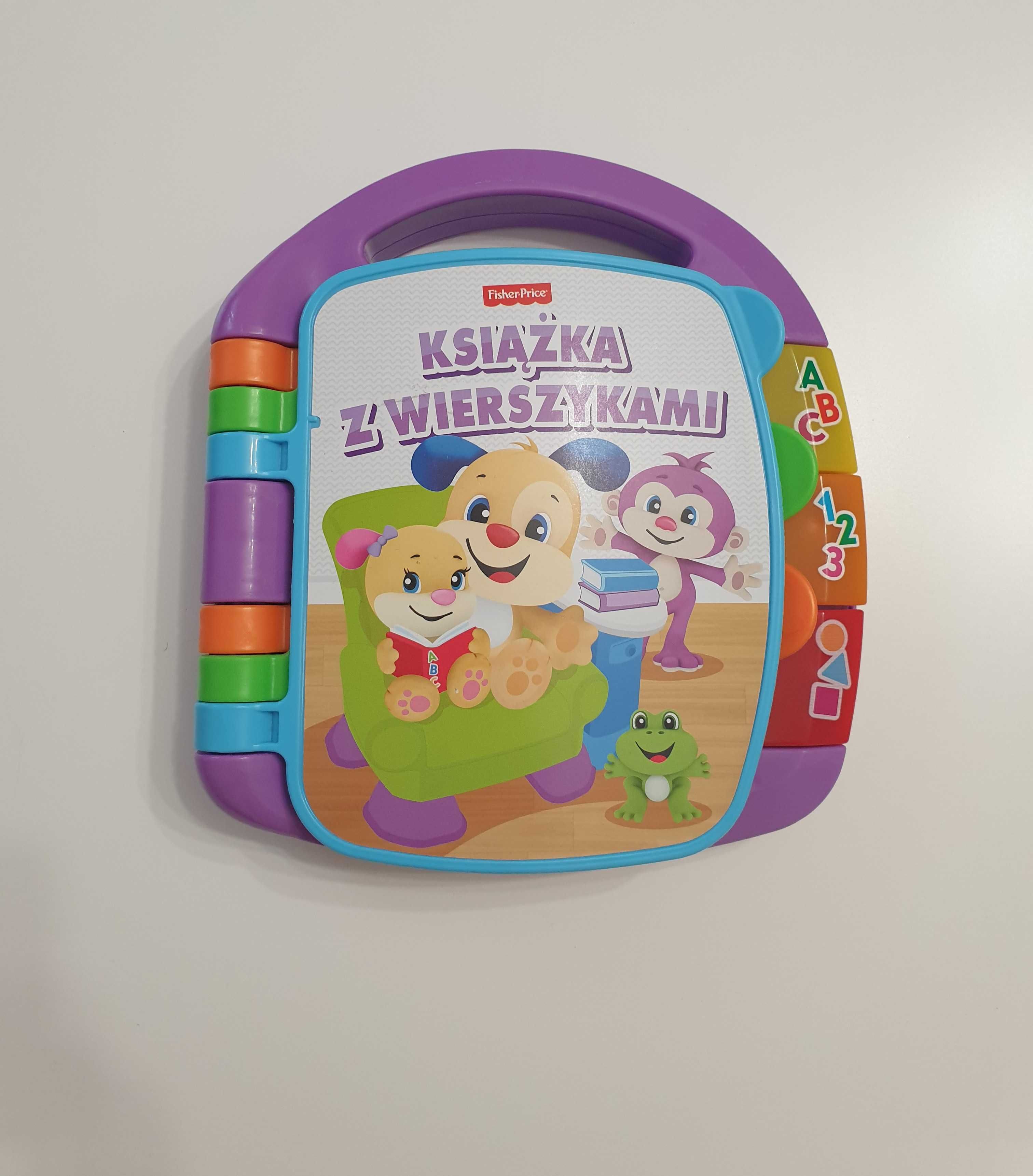 Książeczka z wierszykami Fisher Price