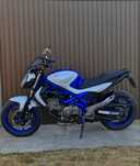 Suzuki SFV 650 gladius kat. A2 odblokowany Black widow dodatki