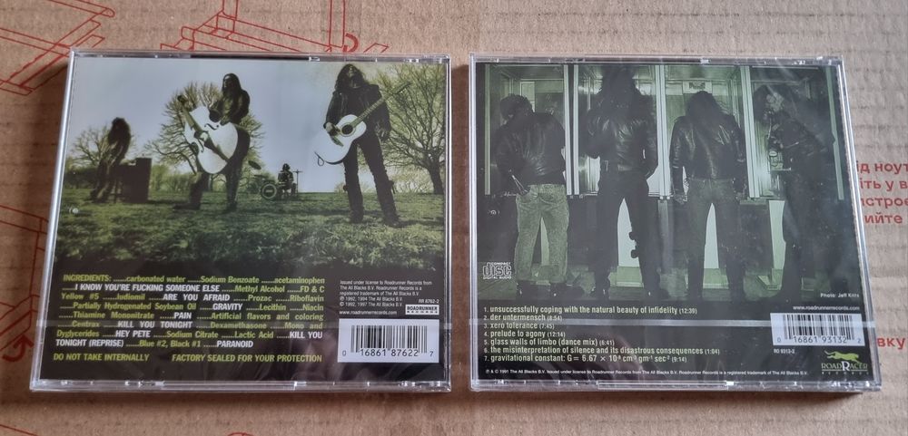 Type O Negative CD фірма запаковані