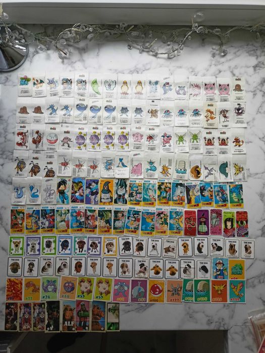 Naklejki Naruto chipicao, Dragon Ball, mr snaki, pokemon i inne